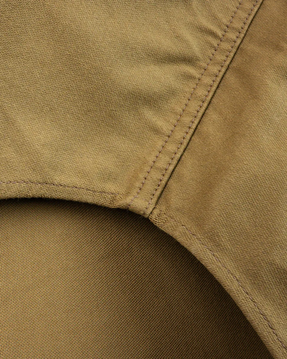 IHSH-426-KHA 12oz Military Moleskin Western Shirt Khaki sold by Brooklyn Clothing Co. product image thumbnail 4