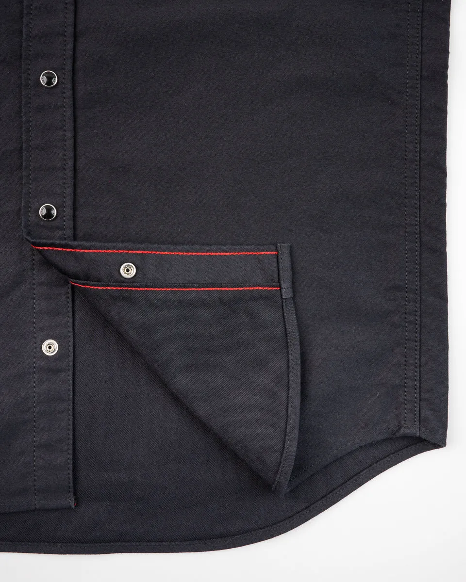 IHSH-426-BLK 12oz Military Moleskin Western Shirt Black sold by Brooklyn Clothing Co. product image thumbnail 5