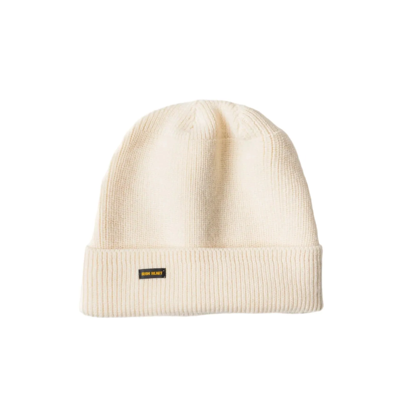 IHG-Wool 100% Wool Ribbed Beanie White sold by Brooklyn Clothing Co.