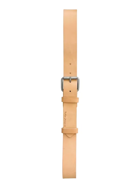 Pedersson Leather Belt - Natural sold by Brooklyn Clothing Co.