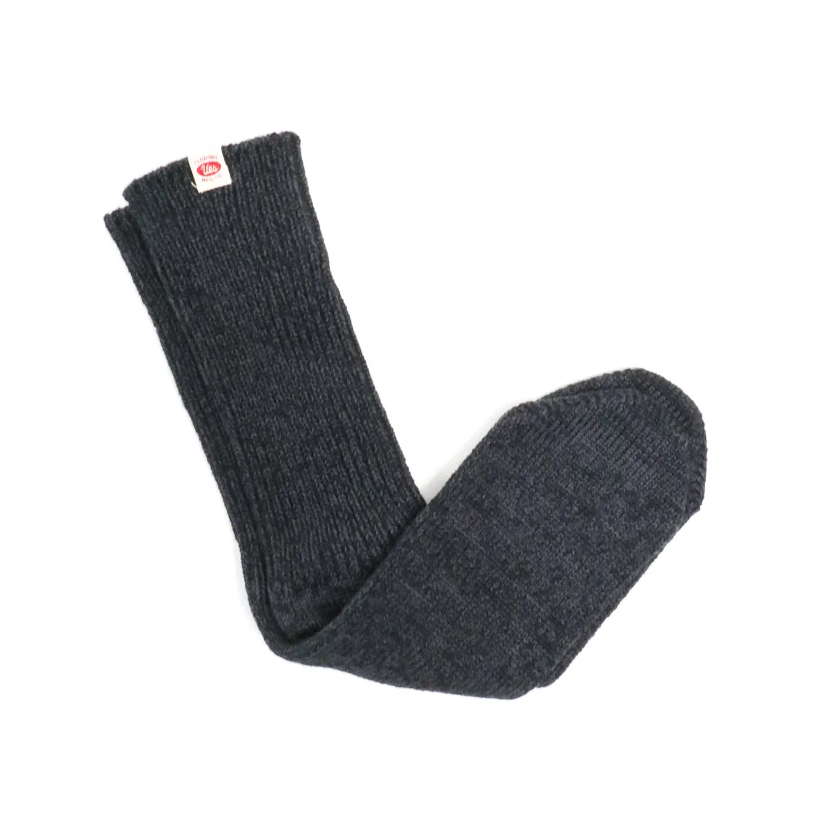 SX-10 Melange Crew Length Socks Black sold by Brooklyn Clothing Co.