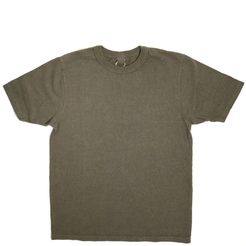 No.8 Slub Nep T-Shirt Olive sold by Brooklyn Clothing Co.