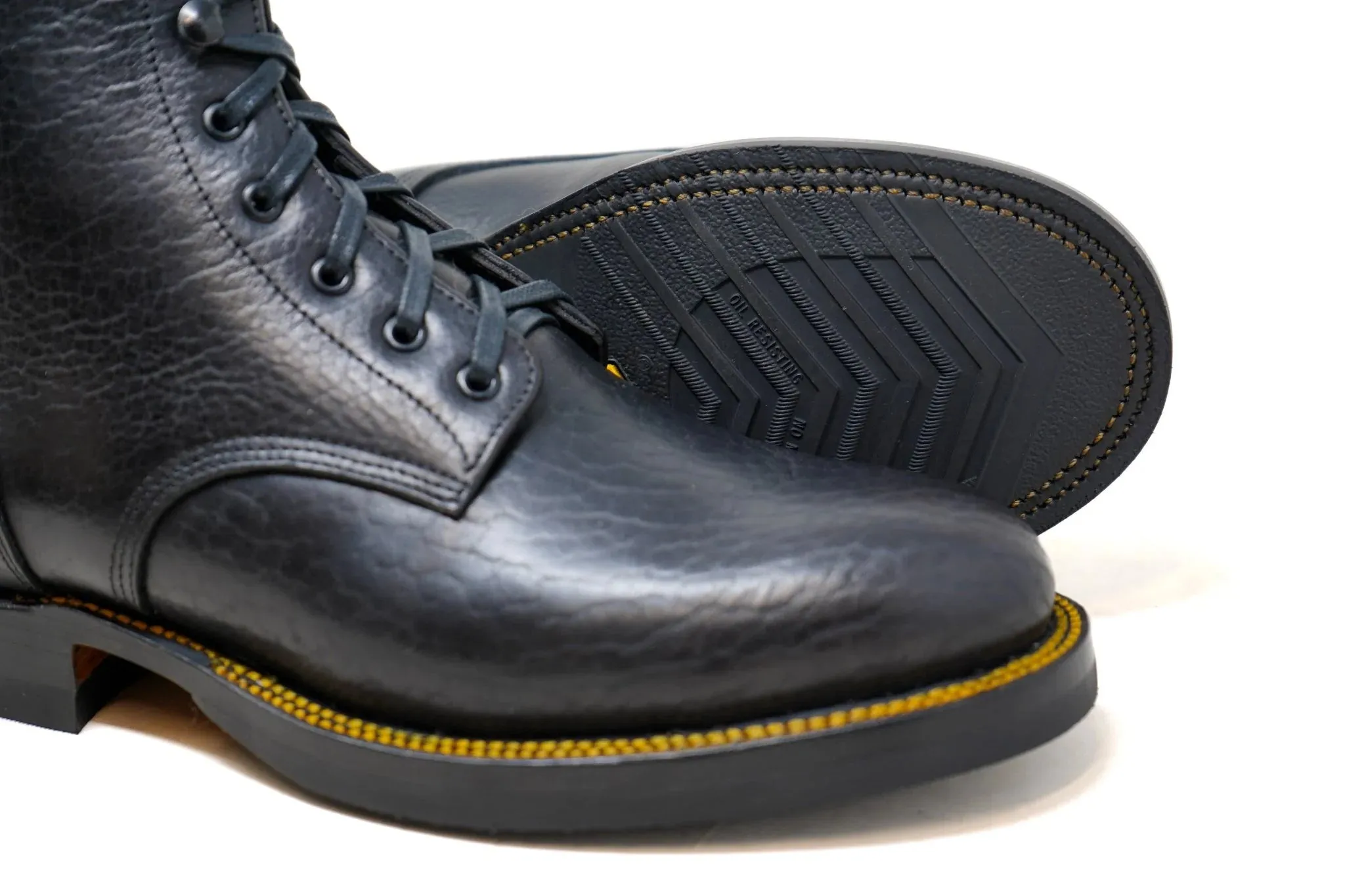 DB Hunter Plain Toe II Antique Black Bison sold by Brooklyn Clothing Co. product image thumbnail 3