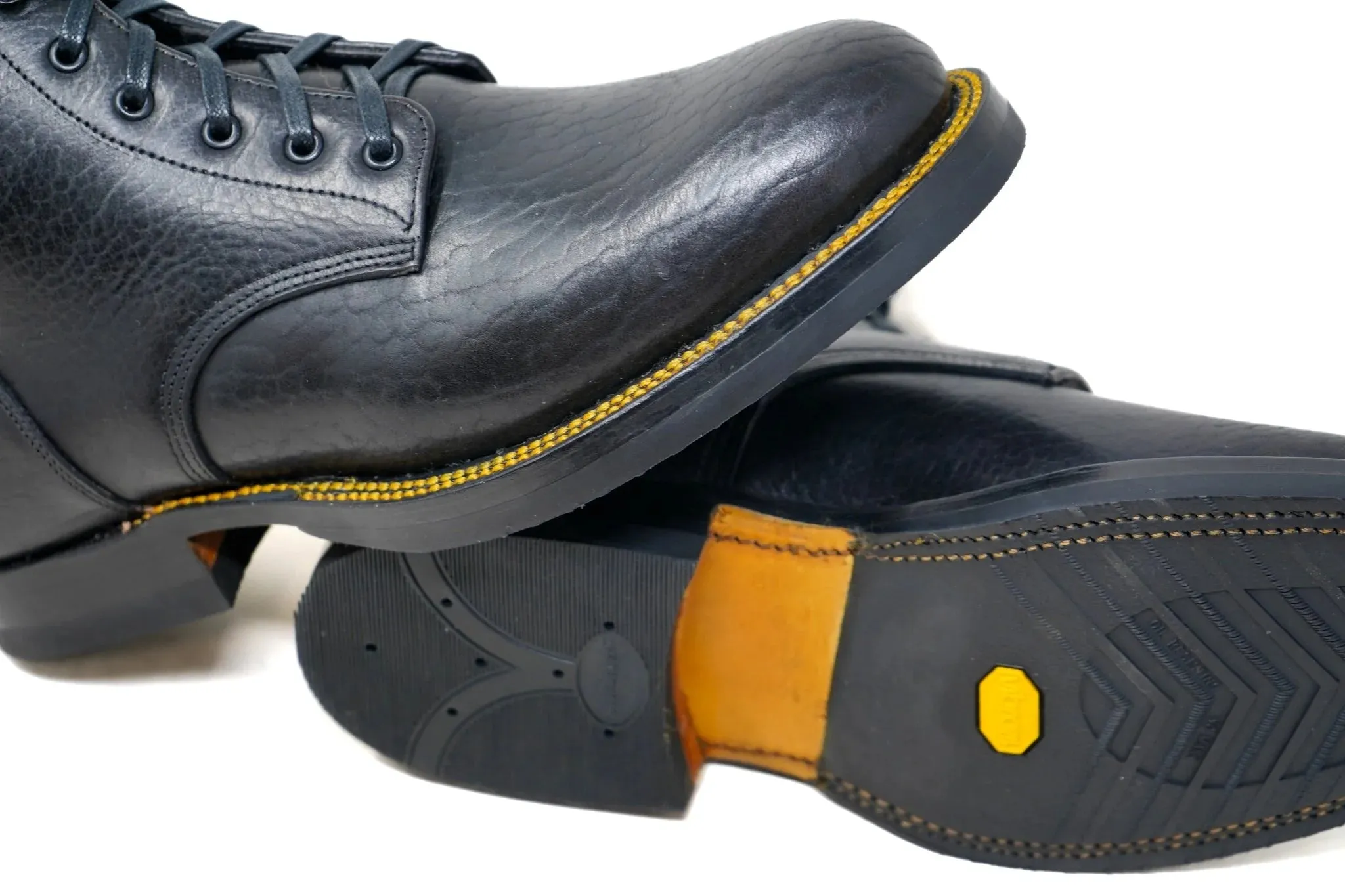 DB Hunter Plain Toe II Antique Black Bison sold by Brooklyn Clothing Co. product image thumbnail 4