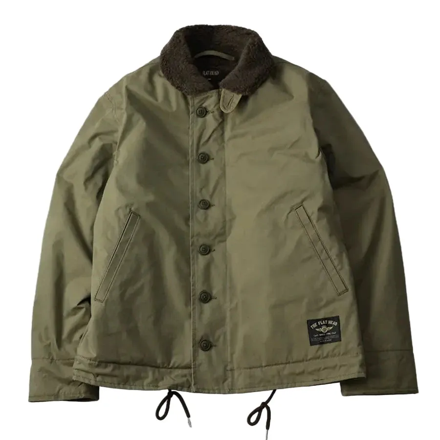 FN-OJ-C015A Boa Jacket Olive sold by Brooklyn Clothing Co.