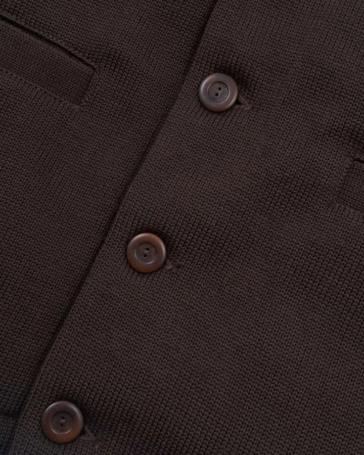 Slouchy Cardigan Sweater Brown sold by Brooklyn Clothing Co. product image thumbnail 3