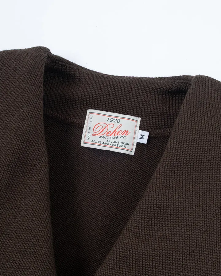 Slouchy Cardigan Sweater Brown sold by Brooklyn Clothing Co. product image thumbnail 4