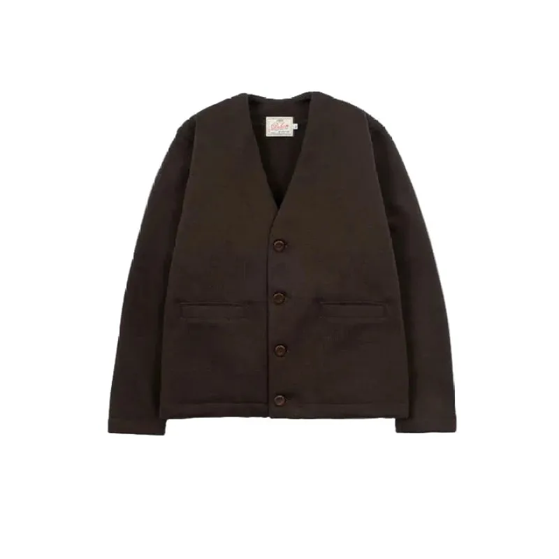 Slouchy Cardigan Sweater Brown sold by Brooklyn Clothing Co.