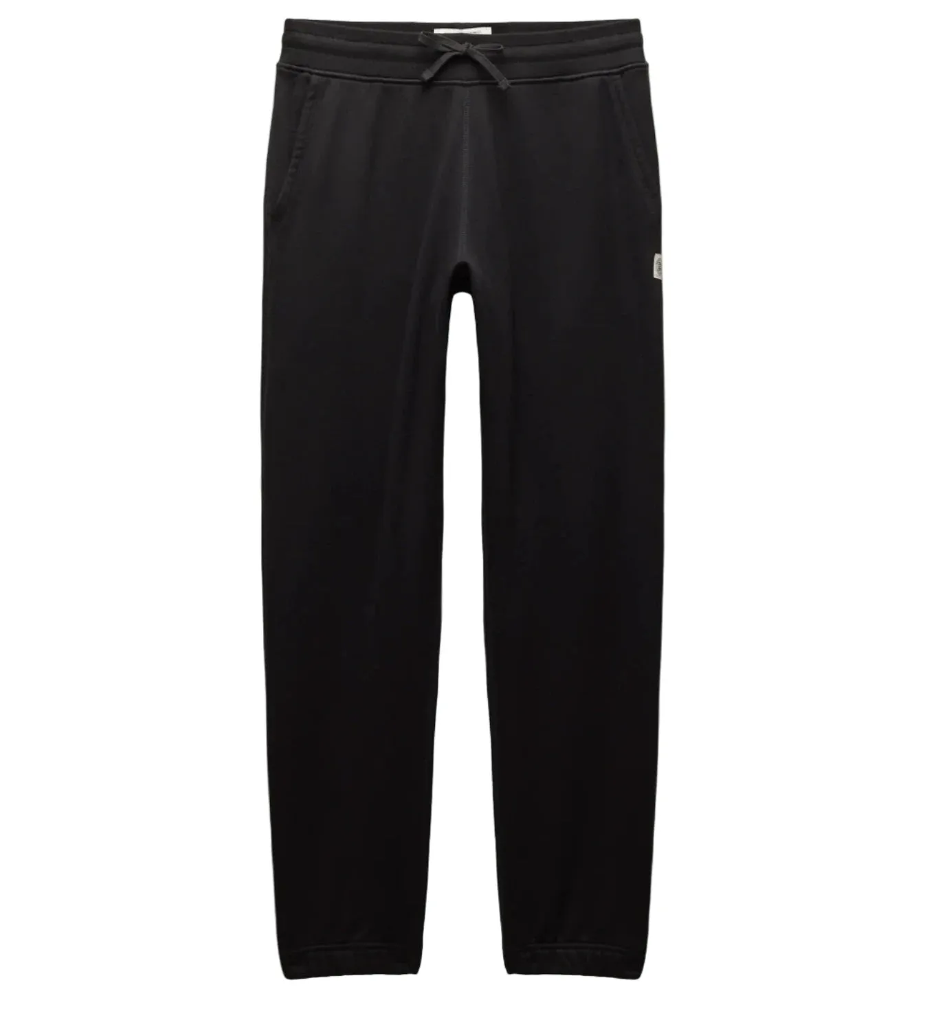 Midweight Terry Standard Cuffed Sweatpant Black sold by Brooklyn Clothing Co.