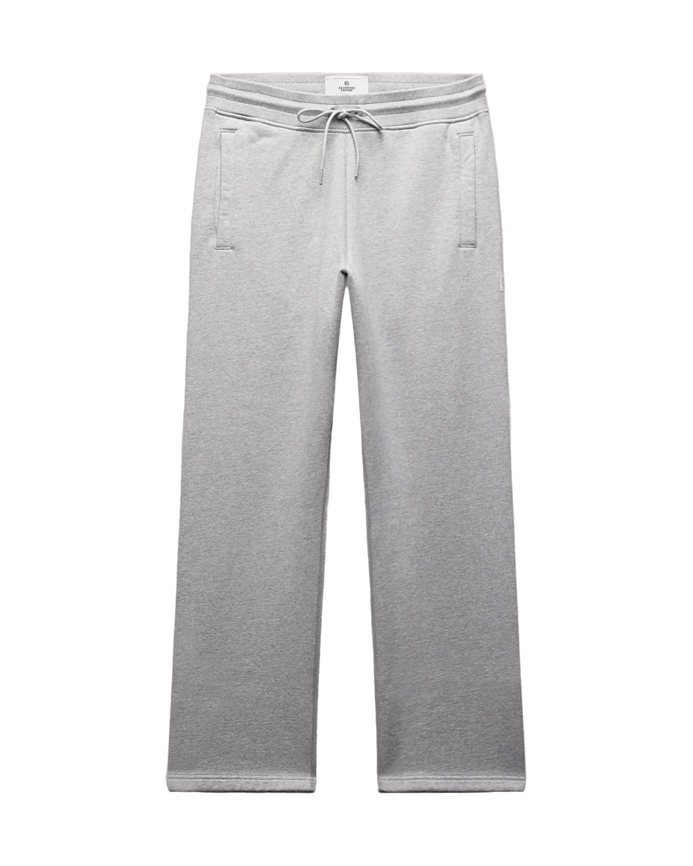 Brushed Fleece Straight Leg Standard Fit Sweatpant Heather Grey sold by Brooklyn Clothing Co.