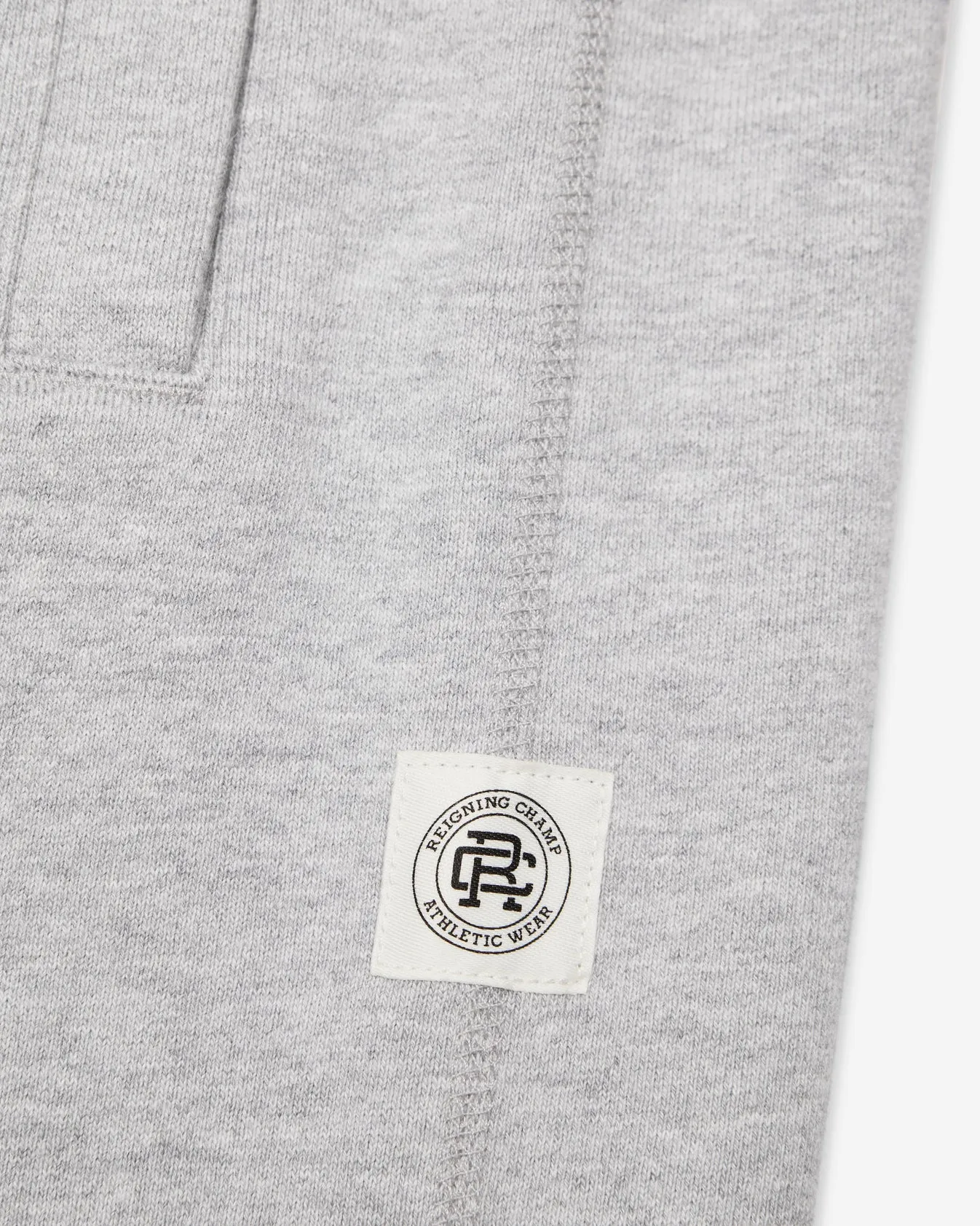 Brushed Fleece Straight Leg Standard Fit Sweatpant Heather Grey sold by Brooklyn Clothing Co. product image thumbnail 5