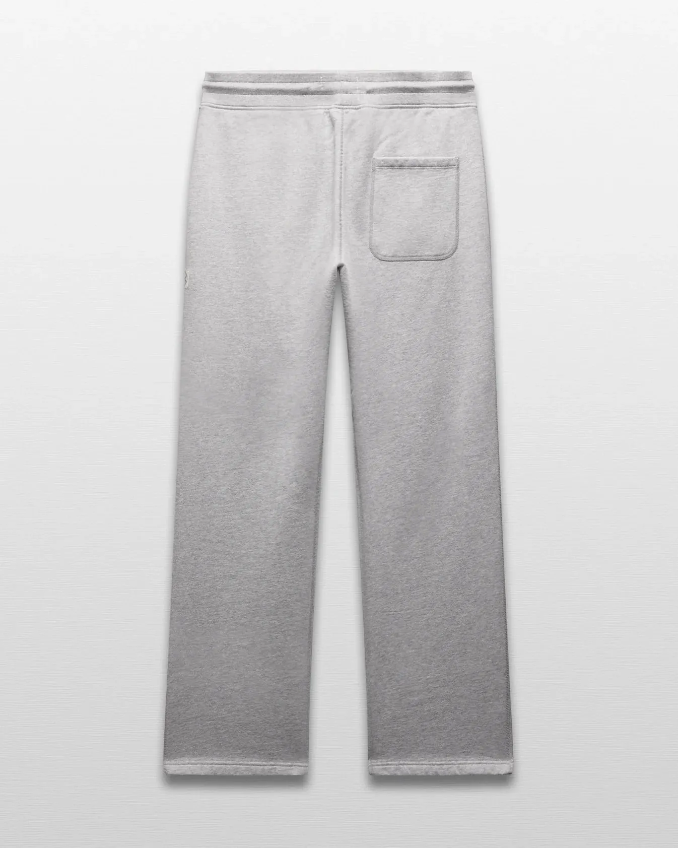 Brushed Fleece Straight Leg Standard Fit Sweatpant Heather Grey sold by Brooklyn Clothing Co. product image thumbnail 3