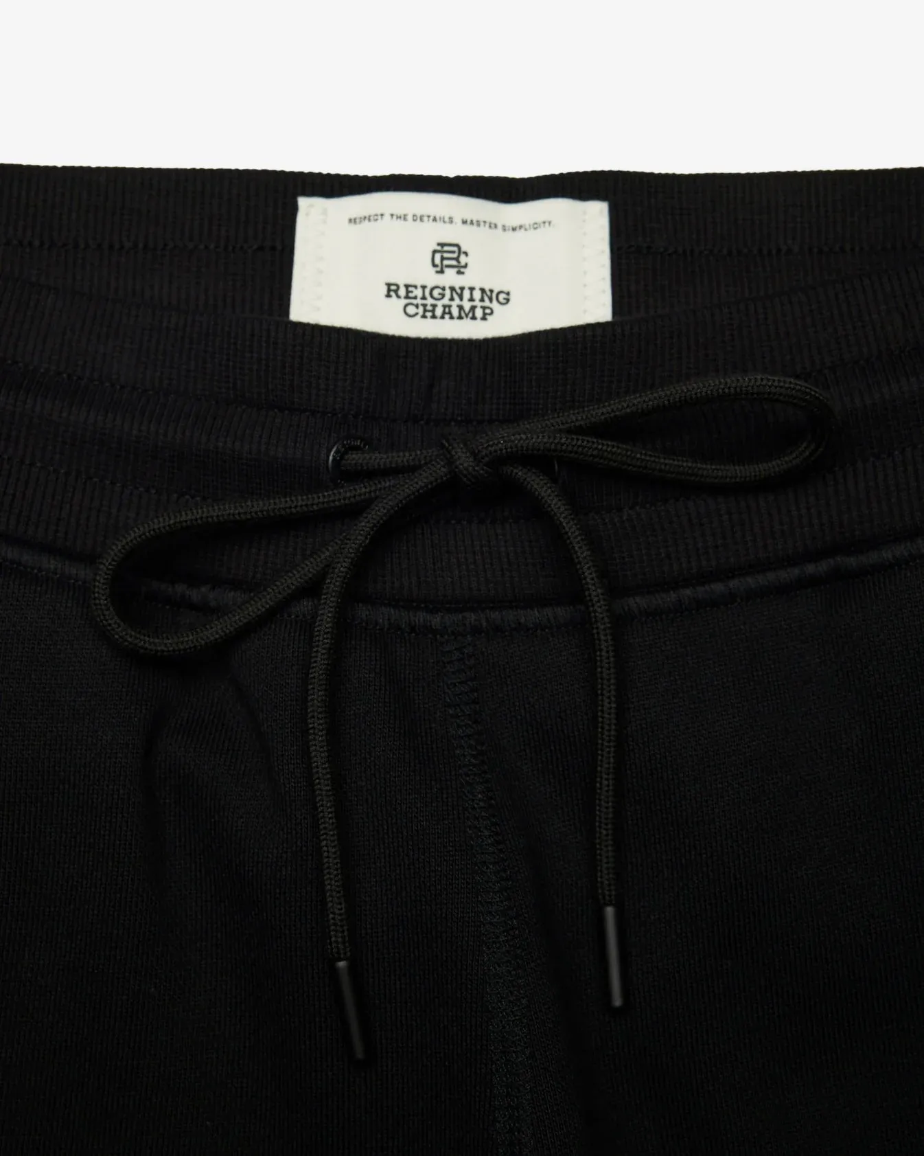 Brushed Fleece Straight Leg Standard Fit Sweatpant Black sold by Brooklyn Clothing Co. product image thumbnail 3