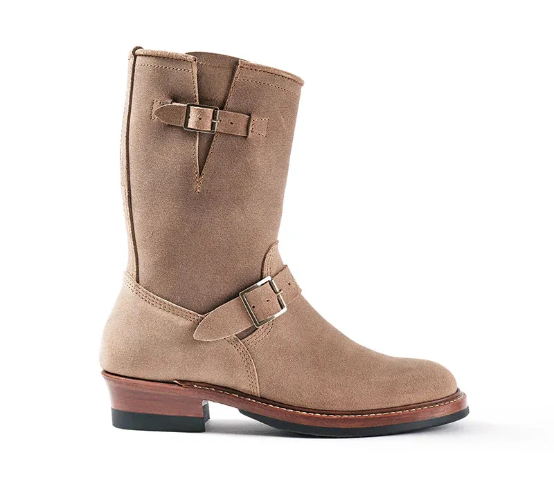 LK-003 Wabash Engineer Boots Horween Leather CXL Natural Roughout sold by Brooklyn Clothing Co. product image thumbnail 4