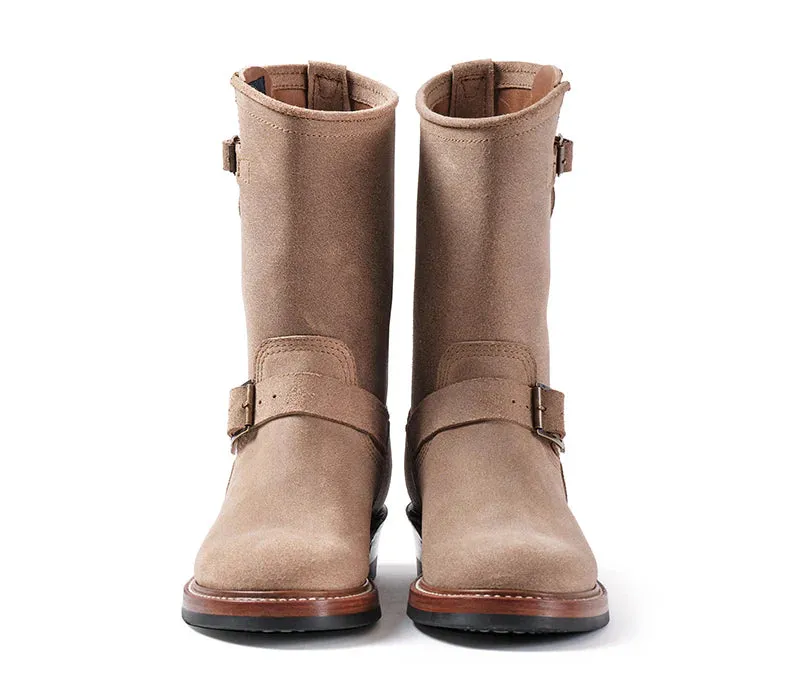 LK-003 Wabash Engineer Boots Horween Leather CXL Natural Roughout sold by Brooklyn Clothing Co. product image thumbnail 3