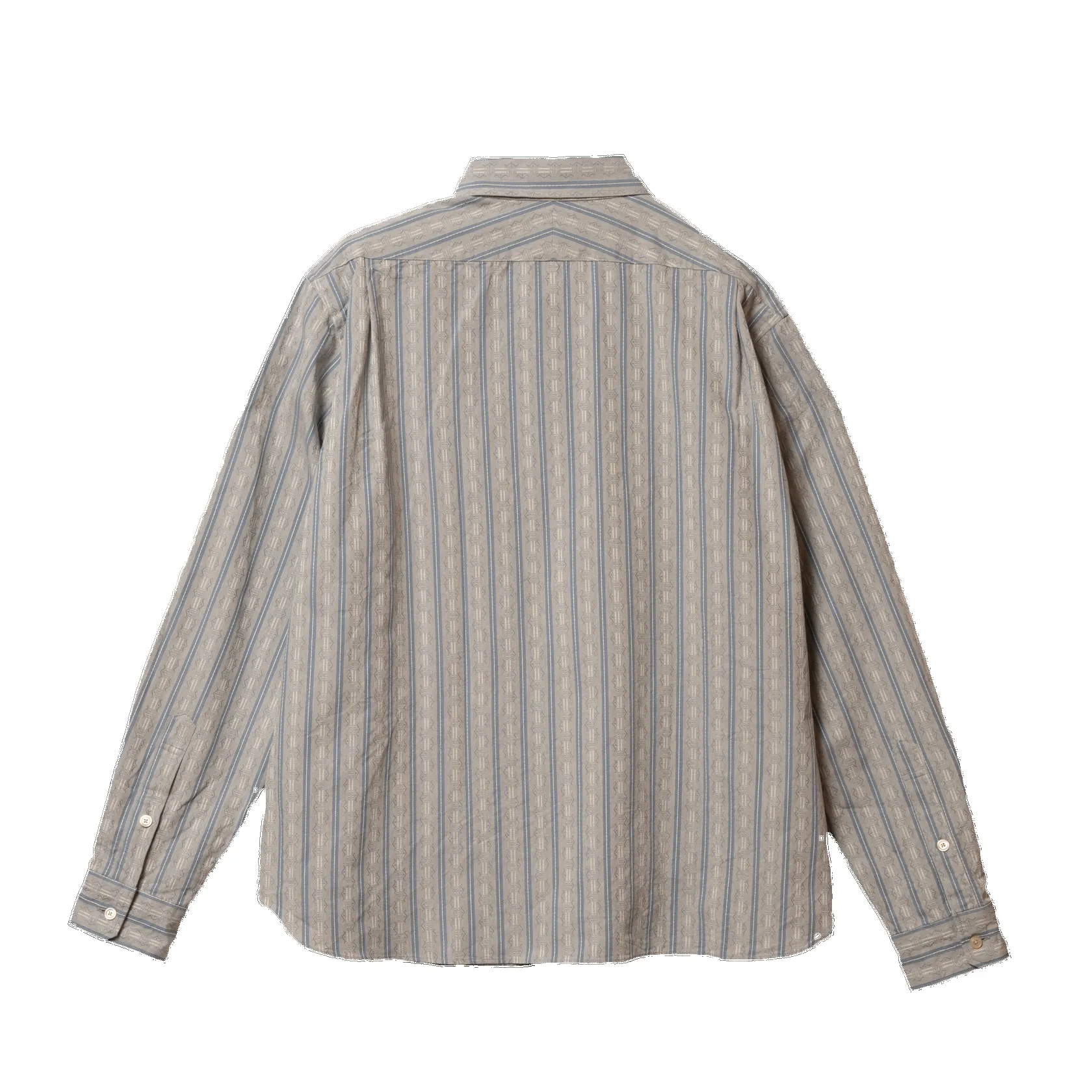 S1020 Striped Work Shirt Grey sold by Brooklyn Clothing Co. product image thumbnail 2