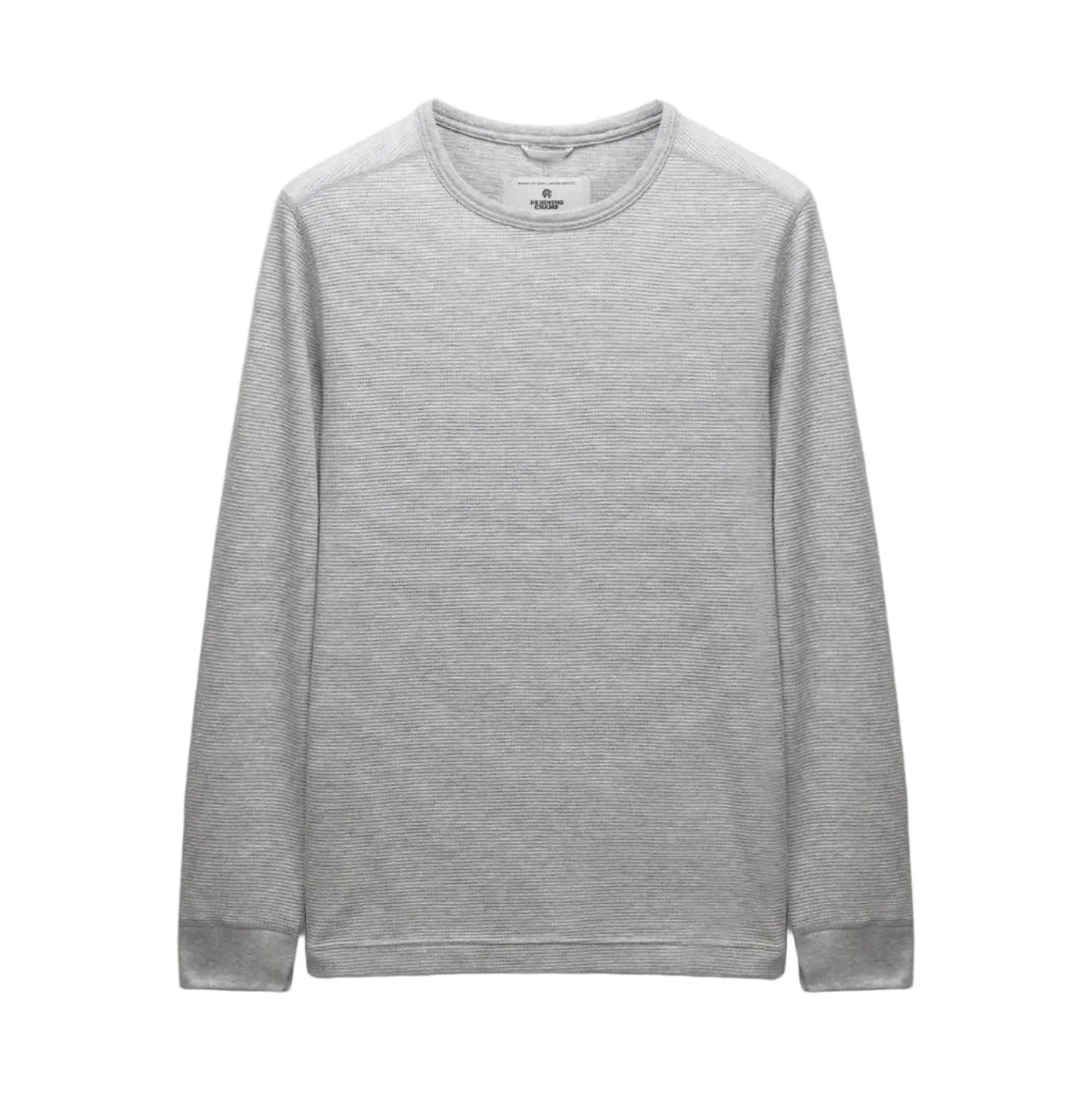 Lightweight Waffle Standard Fit Long Sleeve Heather Grey sold by Brooklyn Clothing Co.