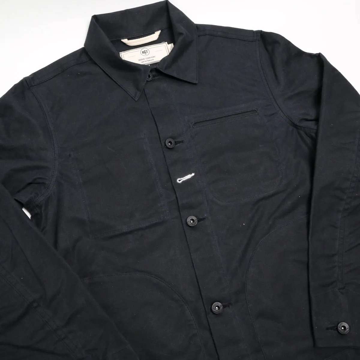 Ridgeline Supply Jacket Black Waxed Canvas sold by Brooklyn Clothing Co. product image thumbnail 3