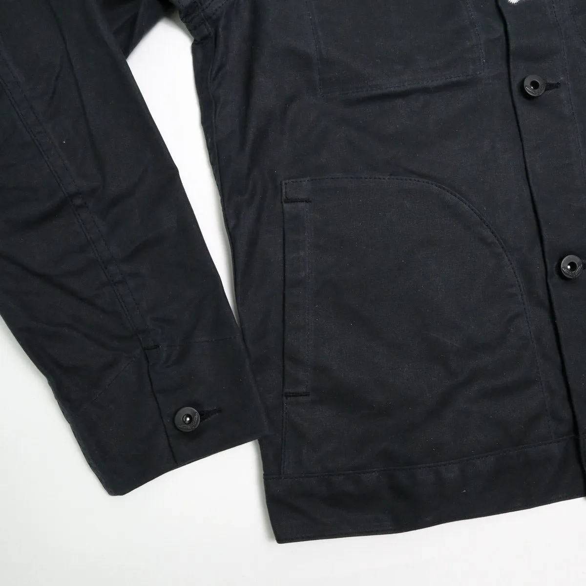 Ridgeline Supply Jacket Black Waxed Canvas sold by Brooklyn Clothing Co. product image thumbnail 4