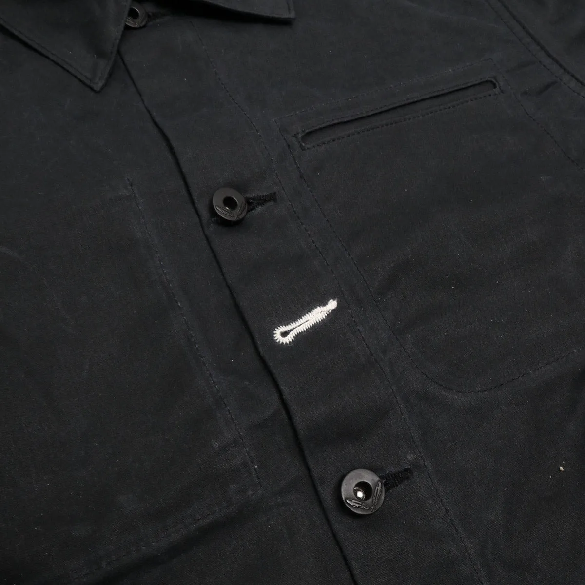 Ridgeline Supply Jacket Black Waxed Canvas sold by Brooklyn Clothing Co. product image thumbnail 5