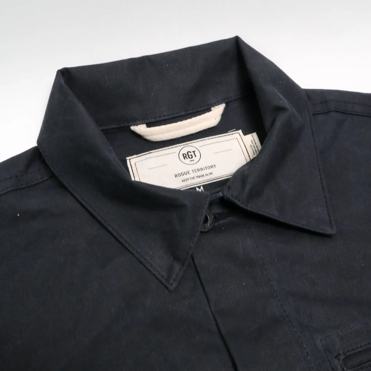 Ridgeline Supply Jacket Black Waxed Canvas sold by Brooklyn Clothing Co. product image thumbnail 2