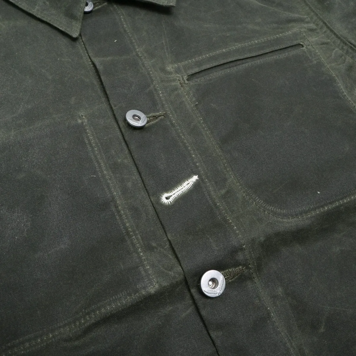 Ridgeline Supply Jacket Olive Waxed Canvas sold by Brooklyn Clothing Co. product image thumbnail 3