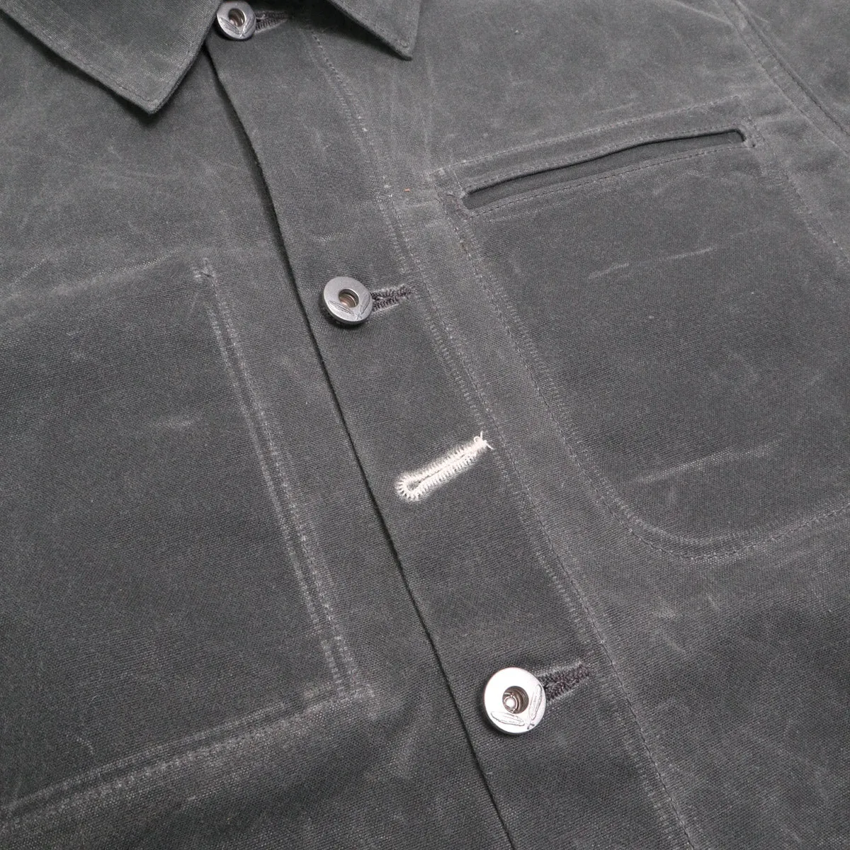 Ridgeline Supply Jacket Grey Waxed Canvas sold by Brooklyn Clothing Co. product image thumbnail 5