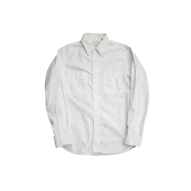 4810-22 Selvedge Chambray Shirt White sold by Brooklyn Clothing Co.