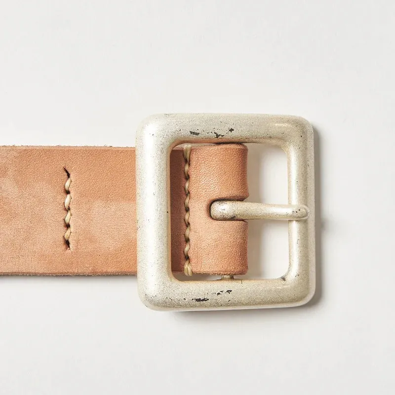 6211 Wild Leather Garrison Belt Natural sold by Brooklyn Clothing Co. product image thumbnail 2