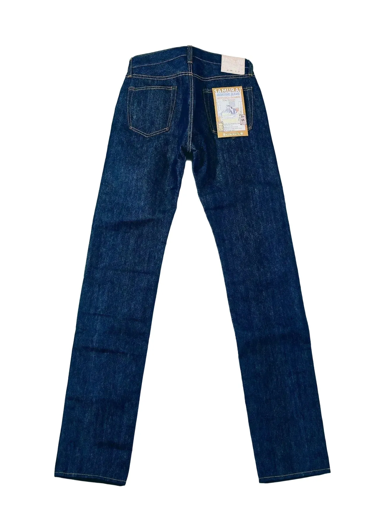 S0710XX 15oz Washi Japanese Selvedge Denim Slim Straight Indigo sold by Brooklyn Clothing Co. product image thumbnail 3
