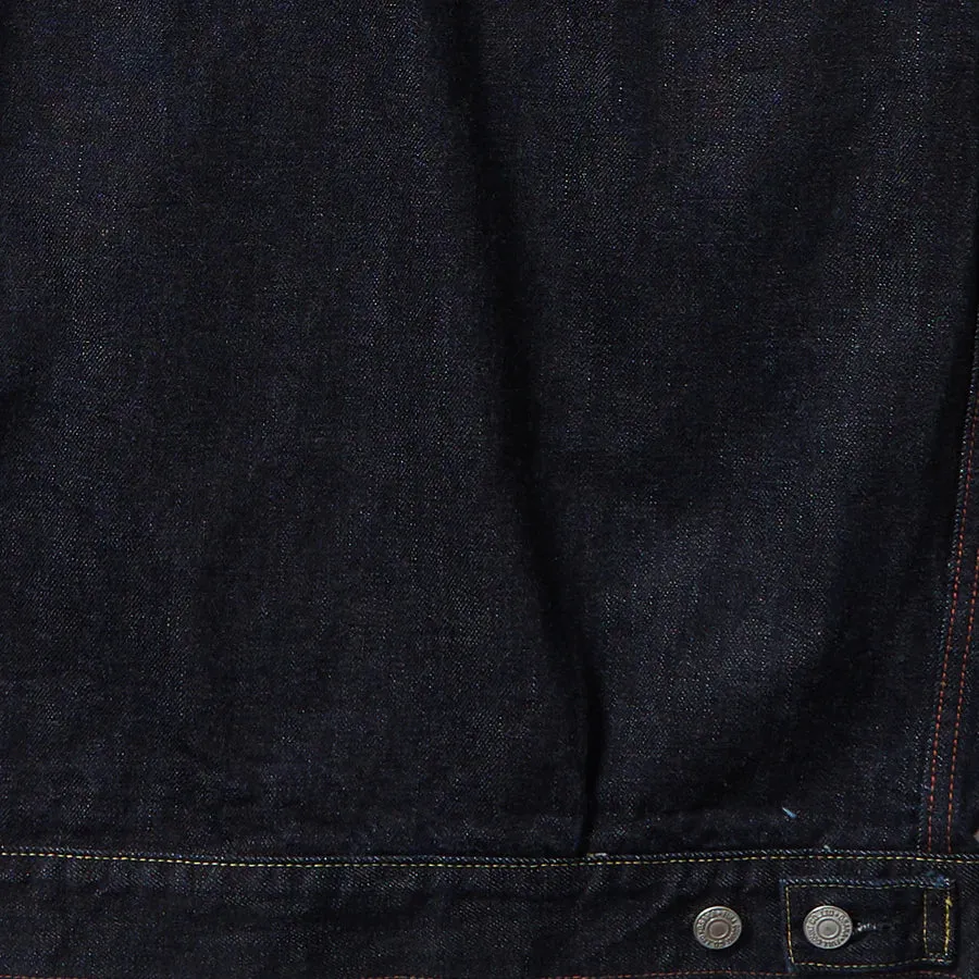 2102XXW 15.5oz Selvedge Denim Type 2 Jacket Indigo sold by Brooklyn Clothing Co. product image thumbnail 4