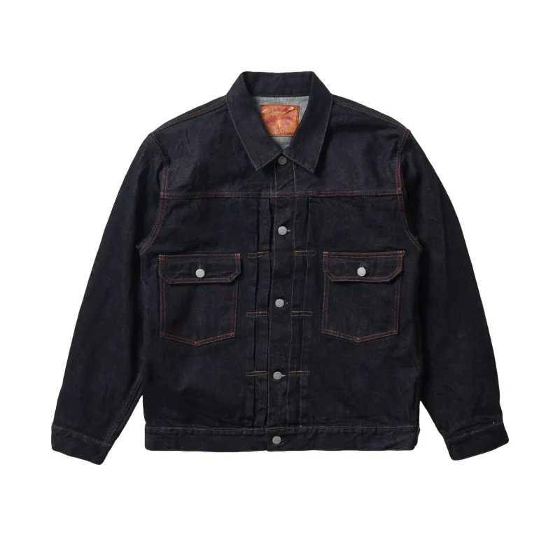 2102XXW 15.5oz Selvedge Denim Type 2 Jacket Indigo sold by Brooklyn Clothing Co.