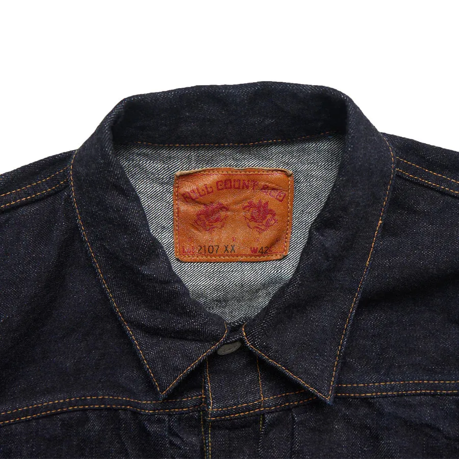 2107XXW 15.5oz Selvedge Denim Type 1 Jacket Indigo sold by Brooklyn Clothing Co. product image thumbnail 2
