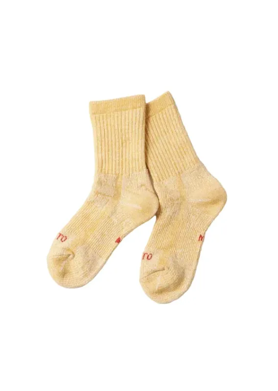 R1508 Double Face Mini Socks - Yellow sold by Brooklyn Clothing Co.