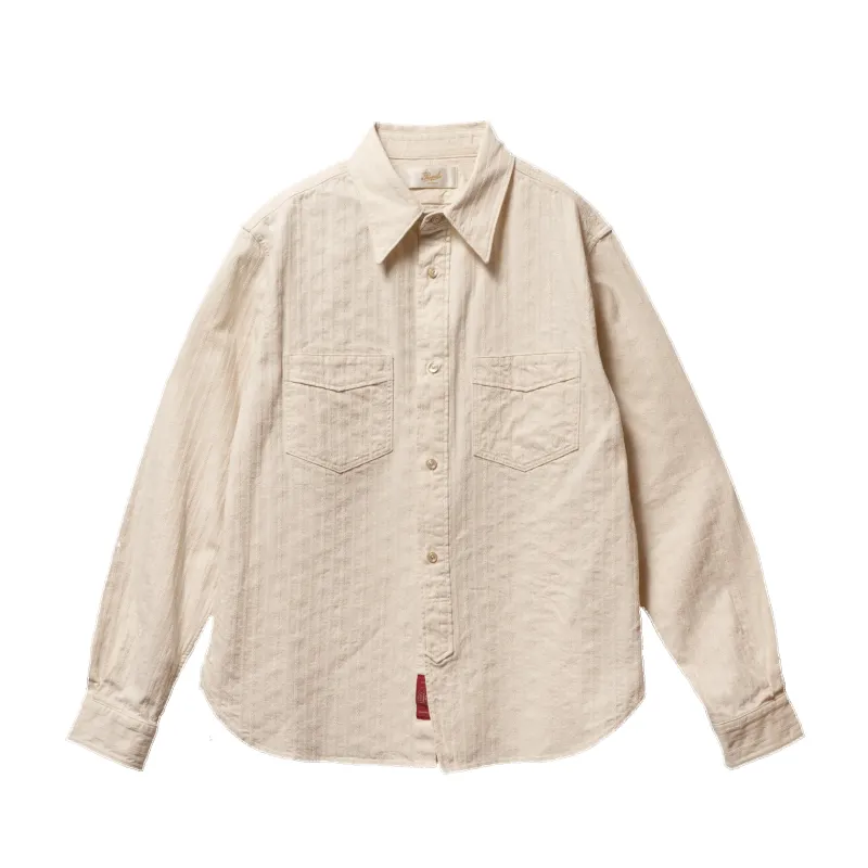 S1016 Work Shirt Beige sold by Brooklyn Clothing Co.