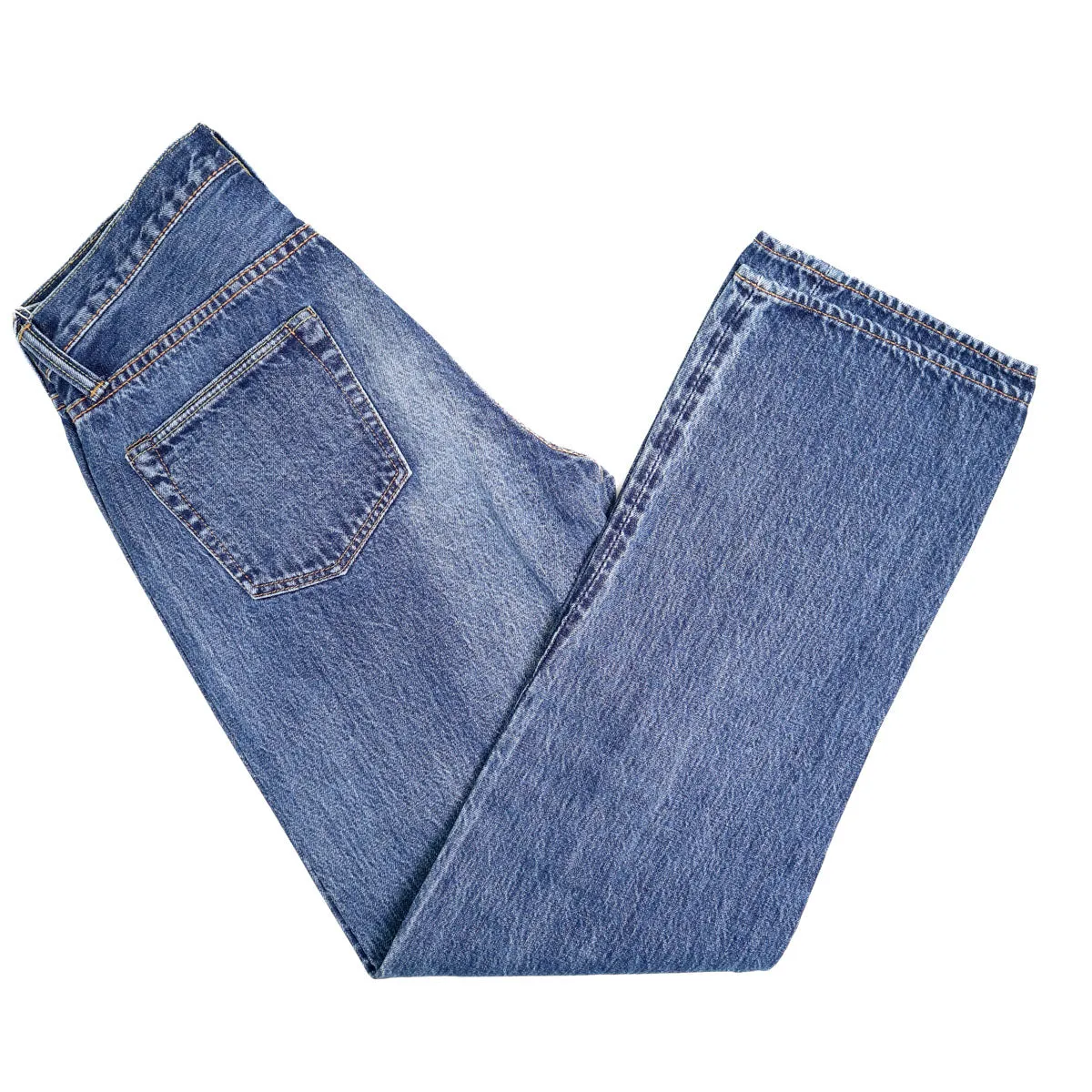 USED-003-ID 14oz Regular Straight - USED Wash sold by Brooklyn Clothing Co. product image thumbnail 2