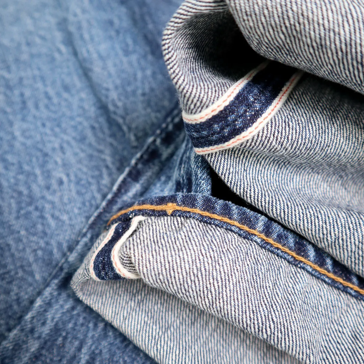 USED-003-ID 14oz Regular Straight - USED Wash sold by Brooklyn Clothing Co. product image thumbnail 3