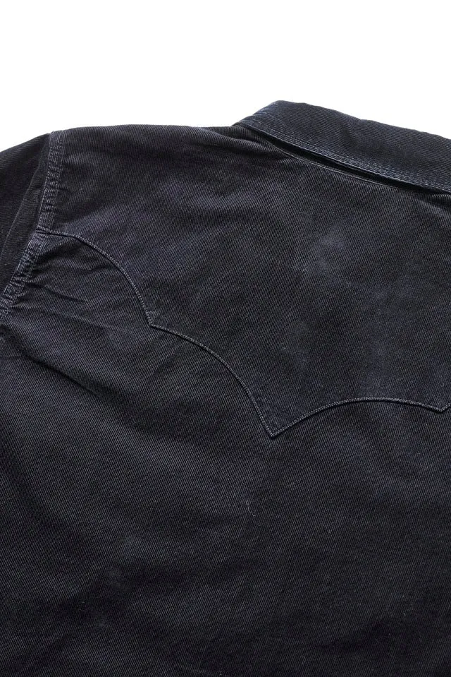 2236-ID Corduroy Curved Pocket Indigo Black sold by Brooklyn Clothing Co. product image thumbnail 5
