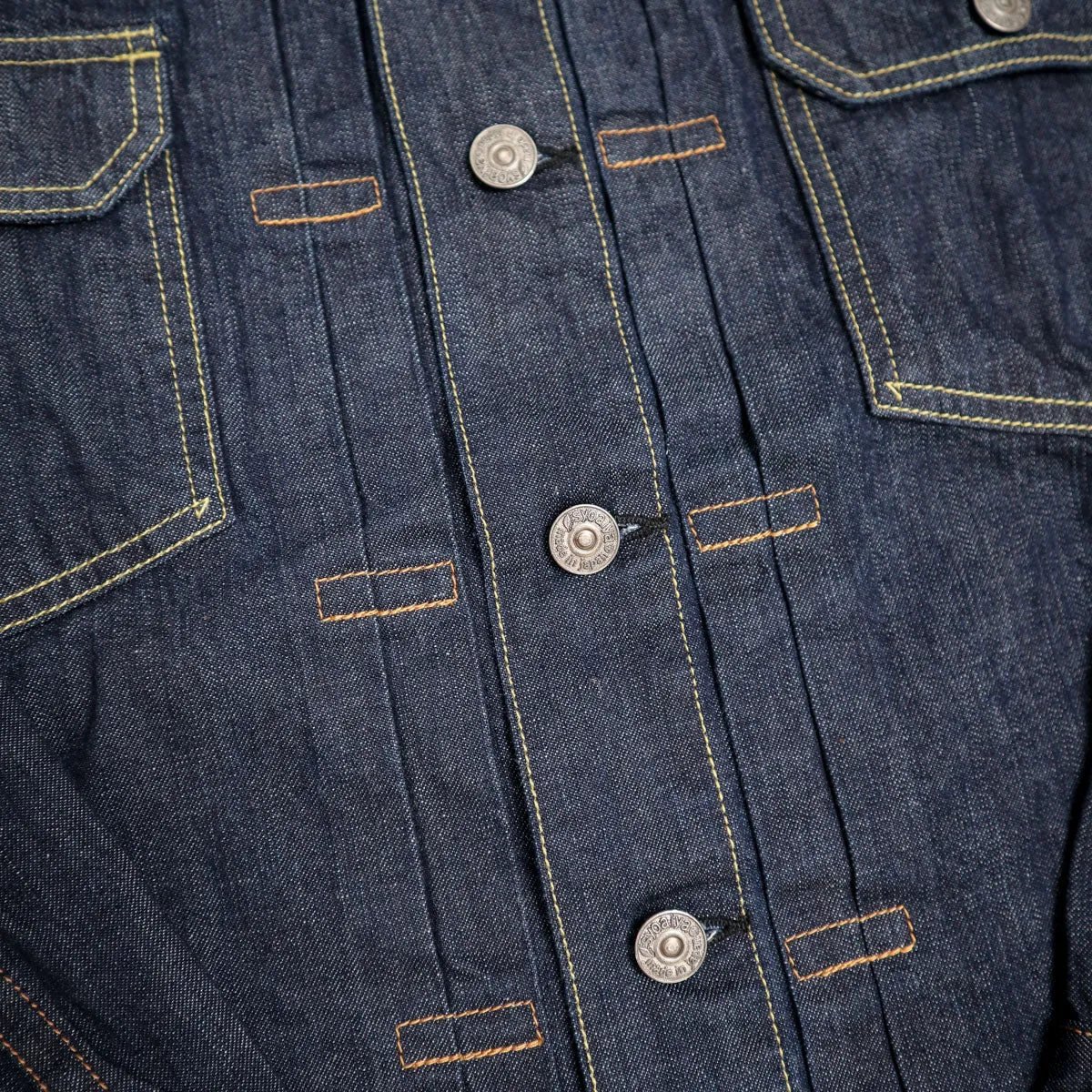 2237-ID 8oz Denim Type 2 Shirt Indigo sold by Brooklyn Clothing Co. product image thumbnail 5