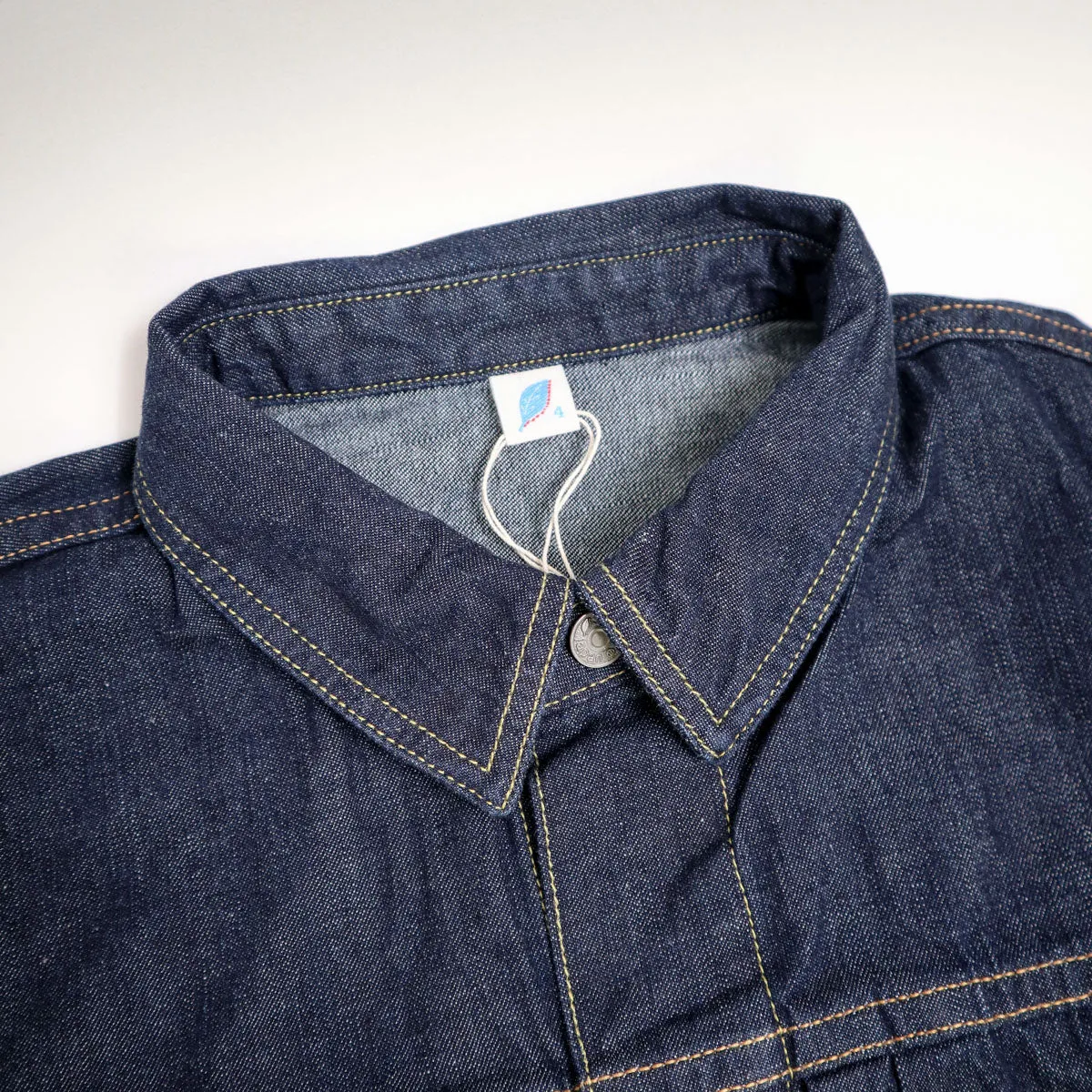2237-ID 8oz Denim Type 2 Shirt Indigo sold by Brooklyn Clothing Co. product image thumbnail 2