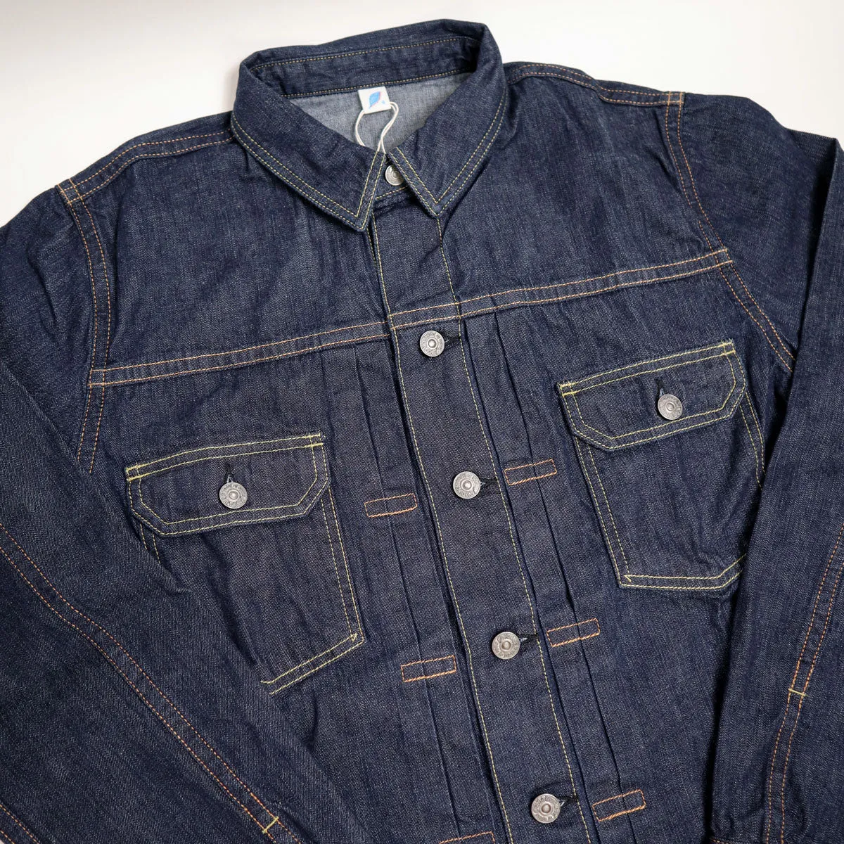 2237-ID 8oz Denim Type 2 Shirt Indigo sold by Brooklyn Clothing Co. product image thumbnail 3