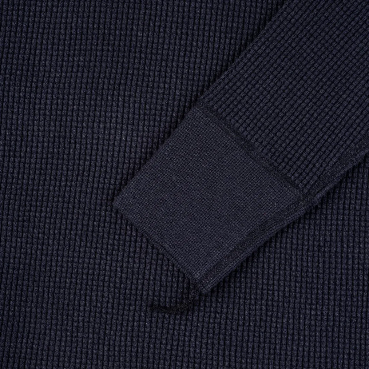 IHTL-1301-NAV Waffle Knit Long Sleeve Crew Neck Thermal Navy sold by Brooklyn Clothing Co. product image thumbnail 2