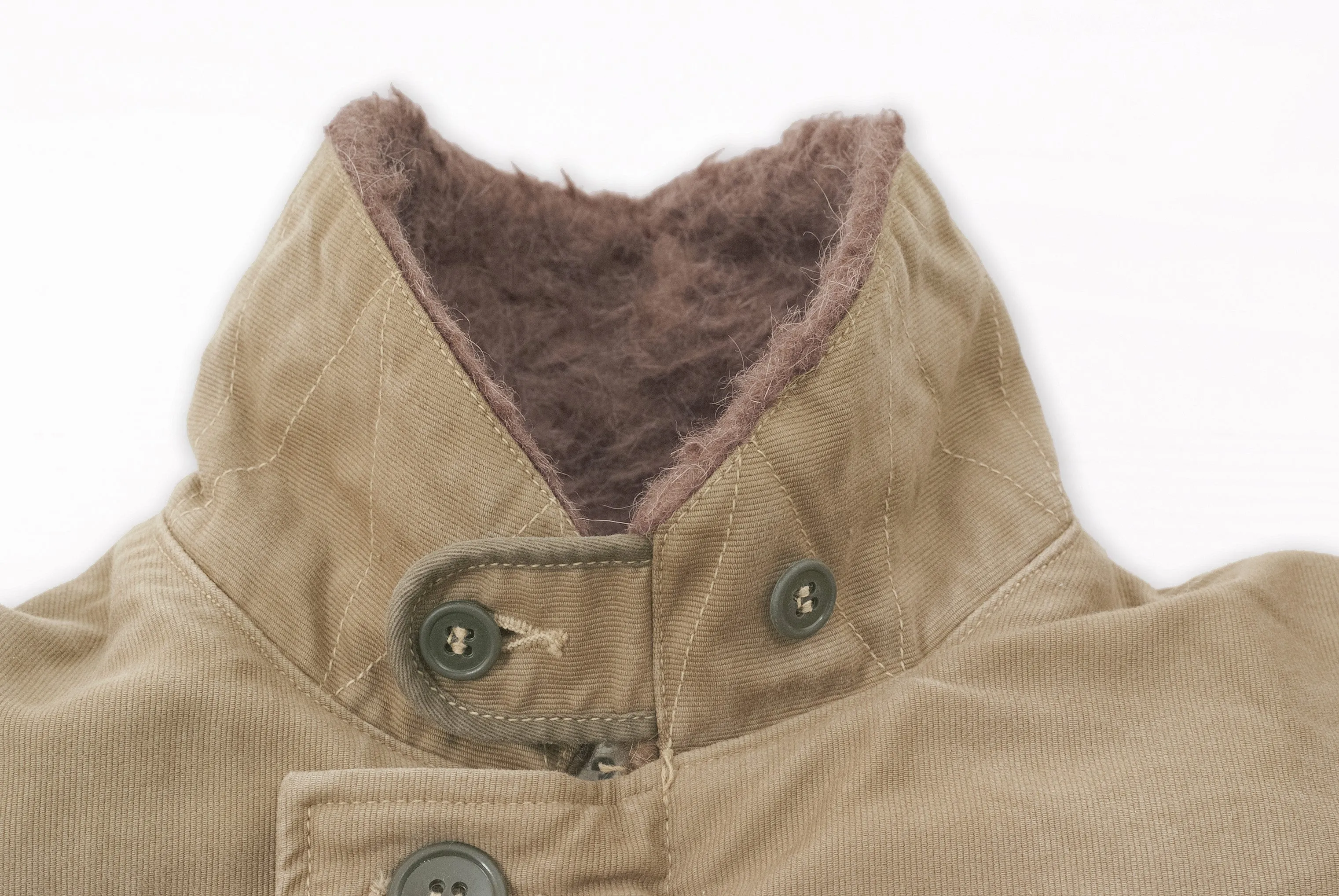 Type N-1 Deck Jacket Khaki Demotex sold by Brooklyn Clothing Co. product image thumbnail 4