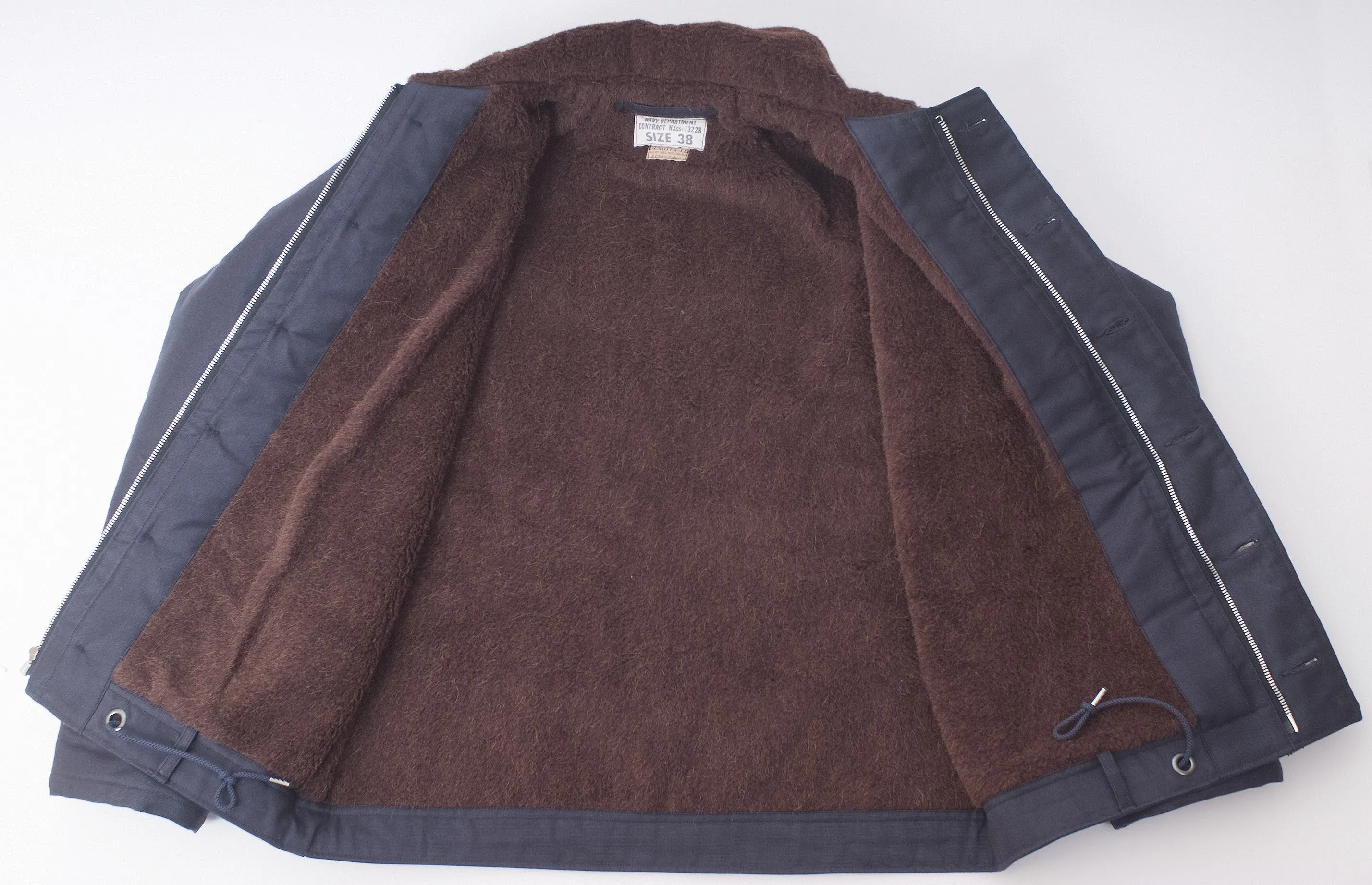 Type N-1 Deck Jacket Navy Demotex sold by Brooklyn Clothing Co. product image thumbnail 2