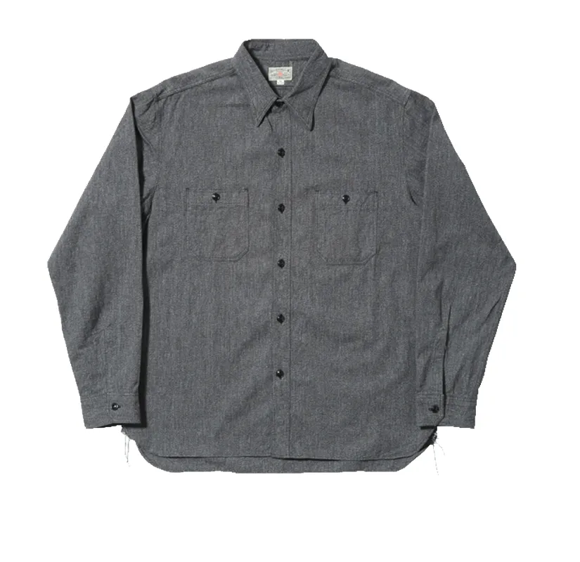 BR26082 Covert Work Shirt Black sold by Brooklyn Clothing Co.
