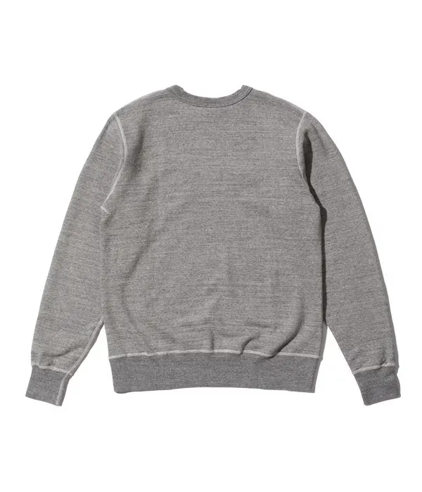 BR65622 Loopwheeled Four-Needle Sweatshirt Heather Grey sold by Brooklyn Clothing Co. product image thumbnail 4