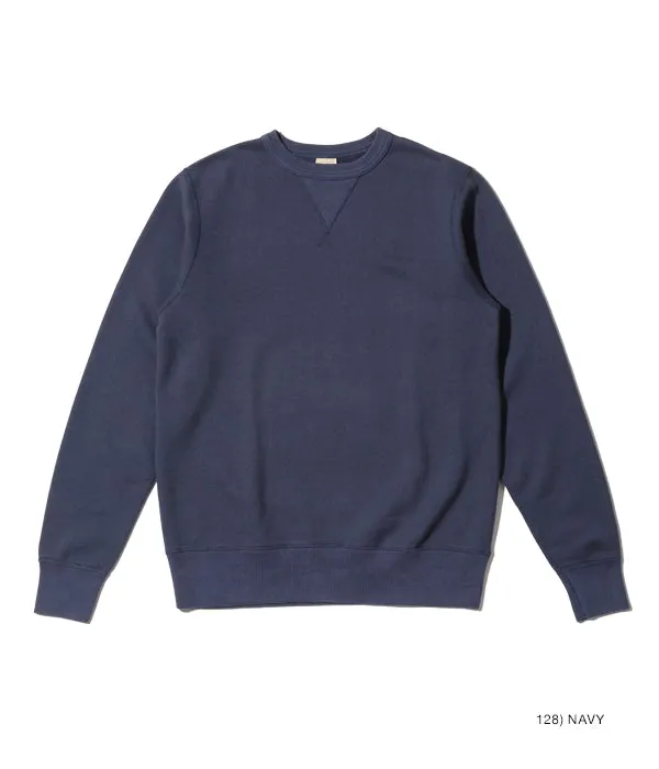 BR65622 Loopwheeled Four-Needle Sweatshirt Navy sold by Brooklyn Clothing Co.