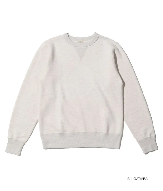 BR65622 Loopwheeled Four-Needle Sweatshirt Oatmeal sold by Brooklyn Clothing Co.