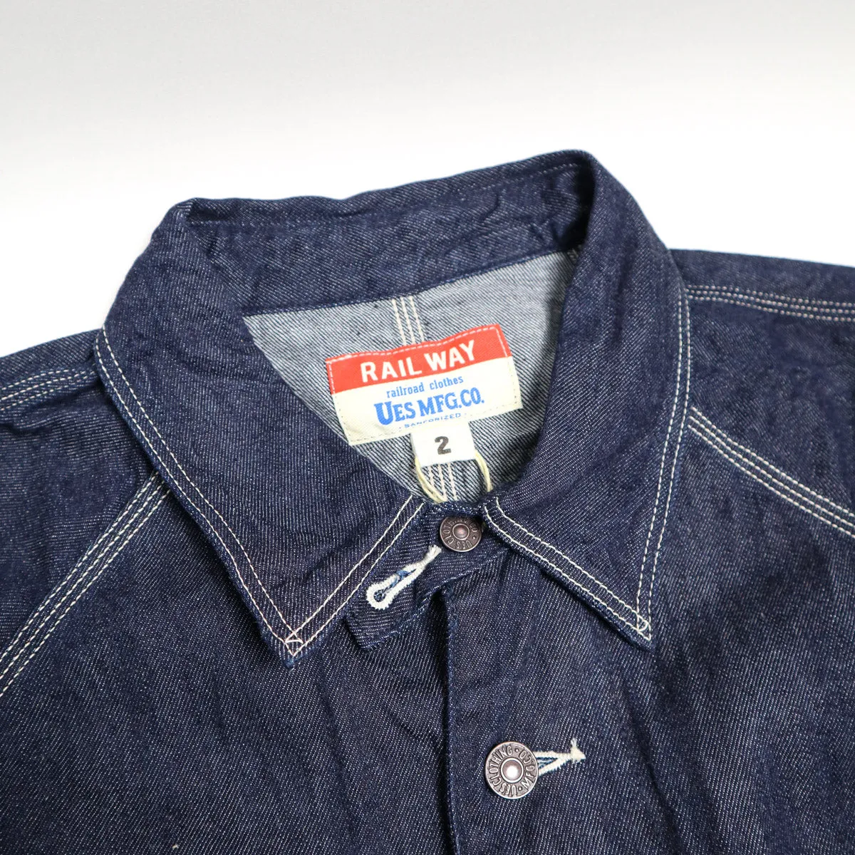 912603 Denim Railroad Jacket sold by Brooklyn Clothing Co. product image thumbnail 2