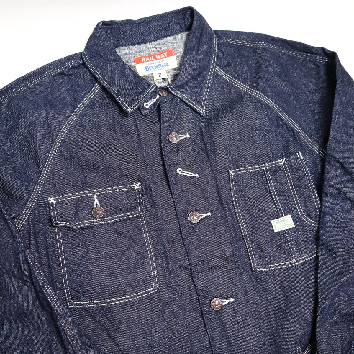 912603 Denim Railroad Jacket sold by Brooklyn Clothing Co. product image thumbnail 3